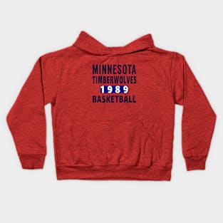 Minnesota Timberwolves Basketball 1989 Classic Kids Hoodie